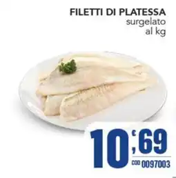 Gruppo di Palo Filetti di platessa offerta