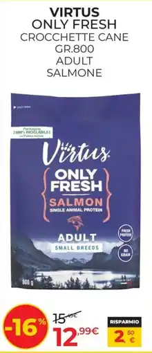 Arcaplanet Virtus Only Fresh Salmon offerta