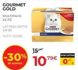 Arcaplanet Gourmet Gold mousse offerta