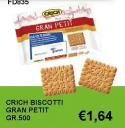 Italy Cash and Carry Crich biscotti gran petit offerta