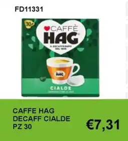 Italy Cash and Carry Caffè Hag decaff cialde offerta
