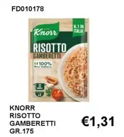 Italy Cash and Carry Knorr risotto gamberetti offerta
