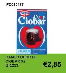 Italy Cash and Carry Cameo cuor di ciobar offerta