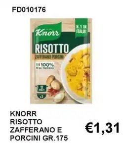 Italy Cash and Carry Knorr risotto zafferano e porcini offerta