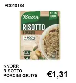 Italy Cash and Carry Knorr Risotto Porcini offerta
