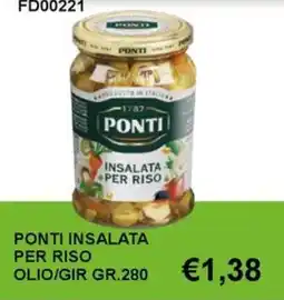 Italy Cash and Carry Ponti insalata per riso offerta