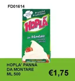 Italy Cash and Carry Hopla' panna da montare offerta