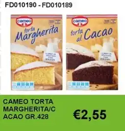 Italy Cash and Carry Cameo torta Margherita/Cacao offerta
