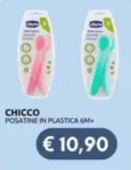 Irys Chicco posatine in plastica offerta