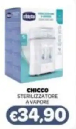 Irys Chicco sterilizzatore a vapore offerta