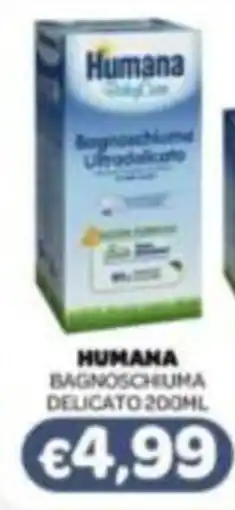 Irys Humana Bagnoschiuma Delicato offerta