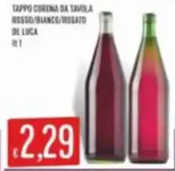 Mercadò Tappo corona da tavola de Luca offerta