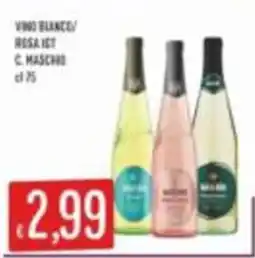 Mercadò Vino bianco/ rosa IGT C. Maschio offerta