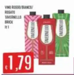 Mercadò Vino Tavernello brick offerta
