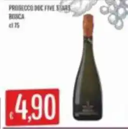 Mercadò Prosecco Doc Five Stars Bosca offerta