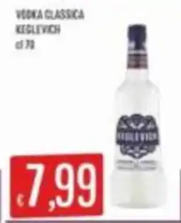 Mercadò Vodka classica Keglevich offerta