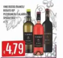 Mercadò Vino rosso/ bianco/ rosato IGP Pecornera Calabria Spadafera offerta