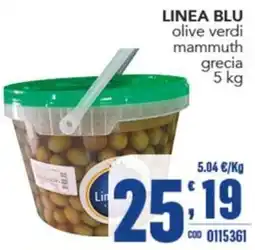 Gruppo di Palo Linea Blu olive verdi mammuth offerta