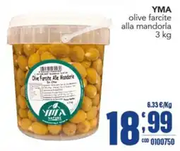 Gruppo di Palo Olive Farcite Alle Mandorle YMA offerta