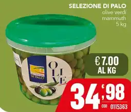 Gruppo di Palo Selezione di Palo olive verdi mammuth offerta