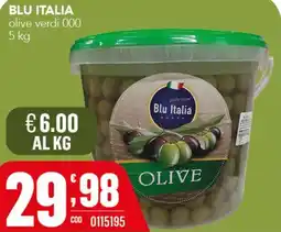 Gruppo di Palo Olive verdi 000 Blu Italia offerta