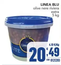 Gruppo di Palo Linea Blu olive nere riviera offerta