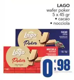 Gruppo di Palo Lago wafer poker offerta