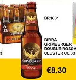Italy Cash and Carry Birra Grimberger Double Rossa Cluster offerta
