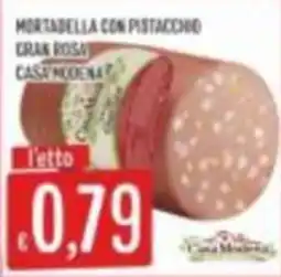 Mercadò Mortadella con pistacchio Gran Rosa Casa Moderna offerta