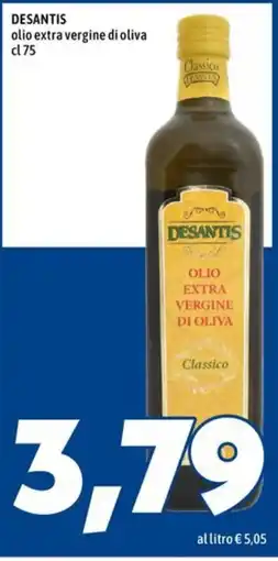 MEGA Desantis olio extra vergine di oliva offerta