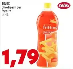 MEGA Olio di semi per frittura Selex offerta
