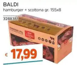 Stop&Shop Baldi hamburger + scottona offerta