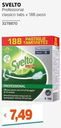 Stop&Shop Svelto Professional classico tabs offerta