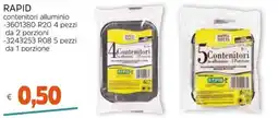 Stop&Shop Contenitori in alluminio Rapid offerta