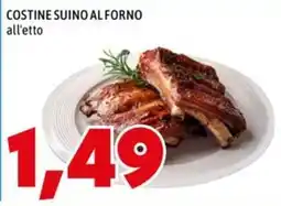 MEGA Costine suino al forno offerta