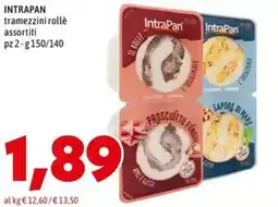 MEGA IntraPan tramezzini rollè assortiti offerta