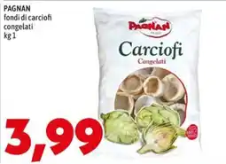 MEGA Pagnan fondi di carciofi congelati offerta