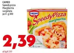 MEGA Cameo Speedy pizza margherita offerta