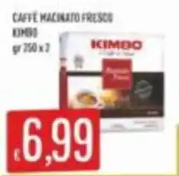 Mercadò Caffè macinato fresco Kimbo offerta