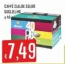 Mercadò Caffè calde color Guglielmo offerta