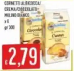Mercadò Cornetti al cioccolato / crema / cioccolato / mulino bianco offerta
