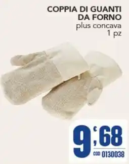 Gruppo di Palo Coppia di guanti da forno plus concava offerta