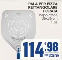 Gruppo di Palo Pala per pizza rettangolare forata napoletana offerta