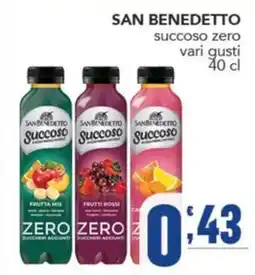 Gruppo di Palo San Benedetto Succoso zero offerta