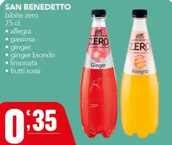 Gruppo di Palo San Benedetto bibite zero offerta