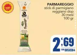 Gruppo di Palo Parmareggio stick di parmigiano reggiano dop offerta