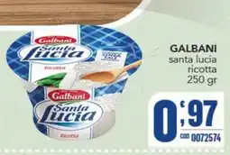 Gruppo di Palo Galbani Santa Lucia Ricotta offerta