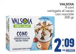 Gruppo di Palo Valsòia cono variegato cacao con nocciole tostate offerta
