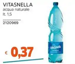 Stop&Shop Vitasnella acqua naturale offerta