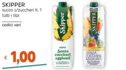Stop&Shop Skipper succo s/zuccheri offerta